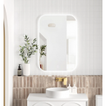 Newport Led 900(H)x600(W) Frameless Mirror - Install Horizontal or Vertical Newport Led 900(H)x600(W) Frameless Mirror - Install Horizontal or Vertical
